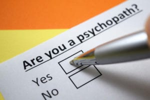 Psychopathic Behavior questionnaire