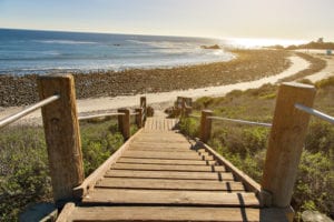 steps to beach