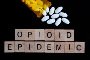 opioid epidemic word blocks