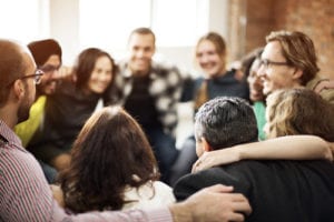 group in group hug