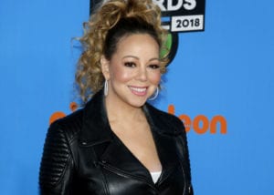 Mariah Carey smiling